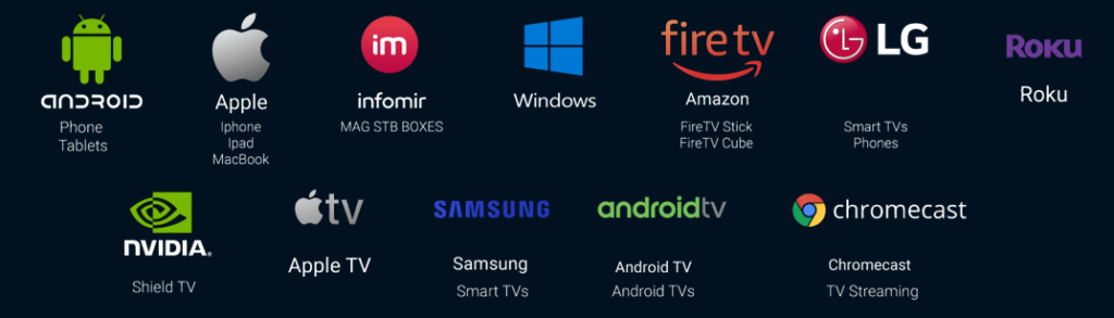 IPTVBUT abonnement IPTV France compatible Smart TV Android TV Fire TV mobile et ordinateur