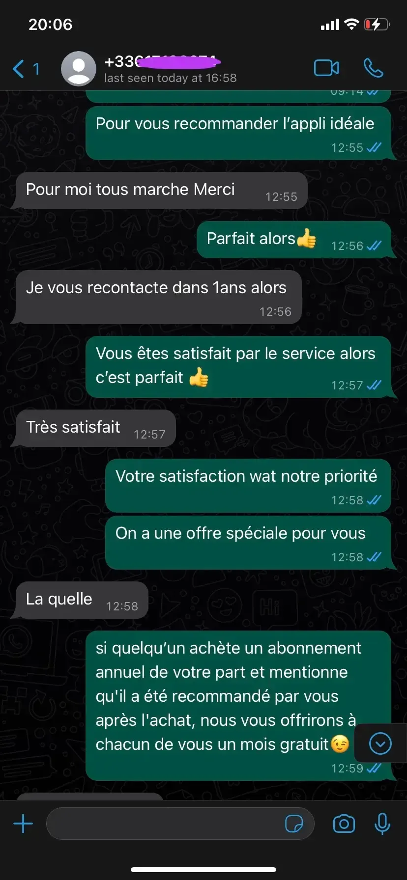 Support WhatsApp IPTVBUT France 4